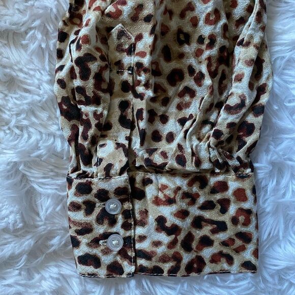 Haute Hippie Tribe Animal Print Top Size 2X - Picture 3 of 6